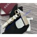 Gucci GG Emblem card case with strap GUW819121-beige