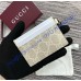 Gucci GG Emblem card case with strap GUW819121-beige