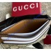 Gucci GG Emblem card case with strap GUW819121-brown