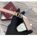 Gucci GG Emblem card case with strap GUW819121-pink