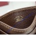 Gucci Horsebit Web card case GUW867122-brown