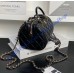Chanel Matelassé 2-Way Handbag C4411-B-black