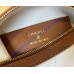 Chanel Coco Beach Tweed Hobo Clutch C5165-beige-brown