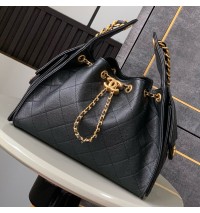 Chanel 25 Small Handbag C5293A-black
