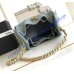 Chanel 25 Small Handbag C5293A-blue
