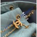Chanel 25 Small Handbag C5293A-blue