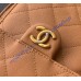 Chanel 25 Small Handbag C5293A-caramel