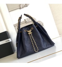 Chanel 25 Small Handbag C5293A-dark-blue