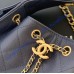 Chanel 25 Small Handbag C5293A-dark-blue