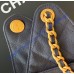 Chanel 25 Small Handbag C5293A-dark-blue