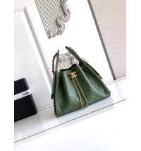 Chanel 25 Small Handbag C5293A-green