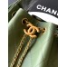 Chanel 25 Small Handbag C5293A-green
