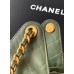Chanel 25 Small Handbag C5293A-green