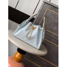 Chanel 25 Small Handbag C5293A-light-blue