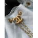 Chanel 25 Small Handbag C5293A-light-blue