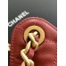 Chanel 25 Small Handbag C5293A-red