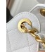Chanel 25 Small Handbag C5293A-white