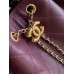Chanel 25 Small Handbag C5293A-wine