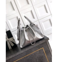 Chanel 25 Small Handbag C5293B-silver