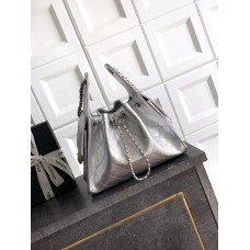 Chanel 25 Small Handbag C5293B-silver