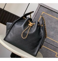 Chanel 25 Medium Handbag C5311A-black
