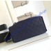 Chanel 25 Medium Handbag C5311A-dark-blue