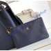 Chanel 25 Medium Handbag C5311A-dark-blue