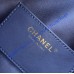 Chanel 25 Medium Handbag C5311A-dark-blue