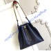 Chanel 25 Medium Handbag C5311A-dark-blue