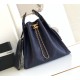 Chanel 25 Medium Handbag C5311A-dark-blue