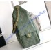 Chanel 25 Medium Handbag C5311A-green