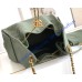 Chanel 25 Medium Handbag C5311A-green