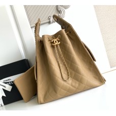 Chanel 25 Medium Handbag C5311A-khaki