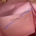Chanel 25 Medium Handbag C5311A-pink