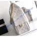 Chanel 25 Medium Handbag C5311A-white
