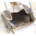 Chanel 25 Medium Handbag C5311A-white