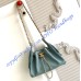 Chanel 25 Mini Handbag C5631A-blue