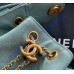 Chanel 25 Mini Handbag C5631A-blue