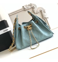 Chanel 25 Mini Handbag C5631A-blue