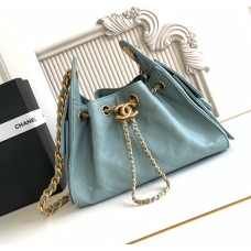 Chanel 25 Mini Handbag C5631A-blue