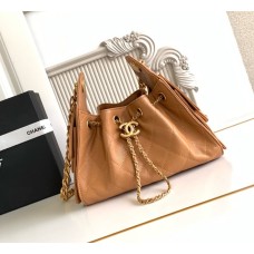 Chanel 25 Mini Handbag C5631A-caramel