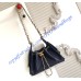 Chanel 25 Mini Handbag C5631A-dark-blue