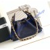 Chanel 25 Mini Handbag C5631A-dark-blue