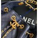 Chanel 25 Mini Handbag C5631A-dark-blue