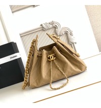 Chanel 25 Mini Handbag C5631A-khaki