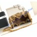 Chanel 25 Mini Handbag C5631A-khaki