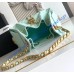 Chanel 25 Mini Handbag C5631A-lake-green