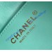 Chanel 25 Mini Handbag C5631A-lake-green