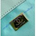 Chanel 25 Mini Handbag C5631A-lake-green