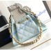 Chanel 25 Mini Handbag C5631A-light-blue